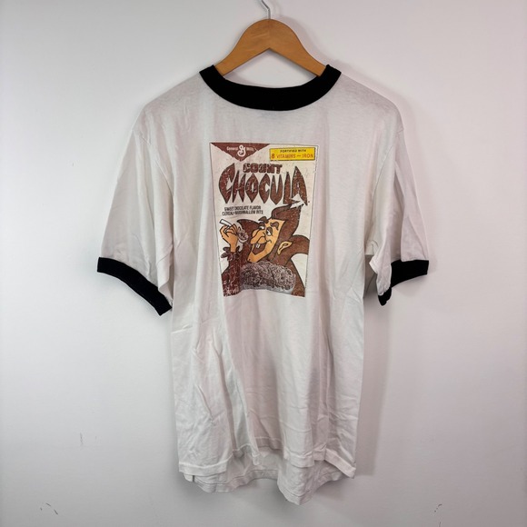 Other - Vintage 1990s Count Chocula Changes Ringer T Shirt XL General Mills Cereal